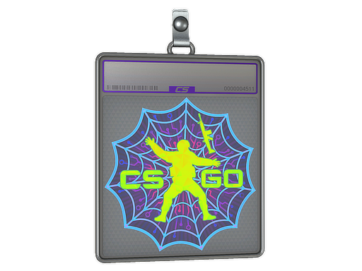 Sticker Slab: Web Stuck (Holo)