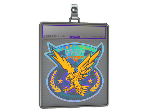 Sticker Slab: Legendary Eagle Master (Holo)