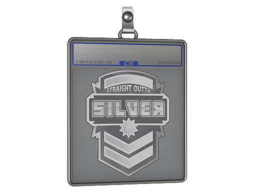 Sticker Slab: Silver