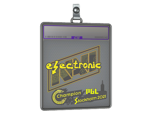 Sticker Slab: electroNic (Holo) | Stockholm 2021