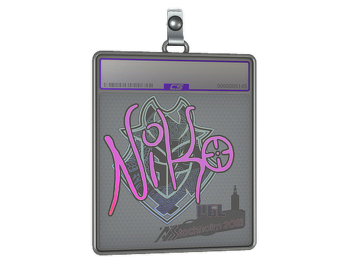 Sticker Slab | NiKo (Holo) | Stockholm 2021