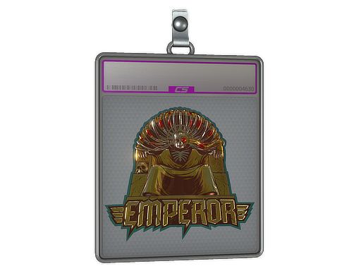 Sticker Slab: Emperor (Foil)