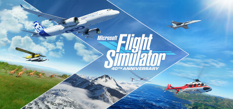 Microsoft Flight Simulator (2020) 40th Anniversary Editionのヘッダー画像（出典: Steam）