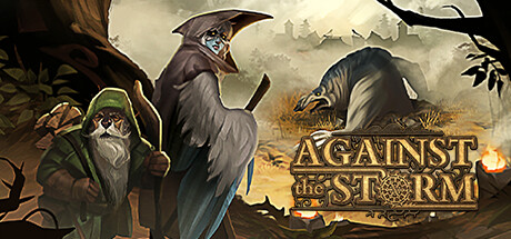Against the Storm アゲインスト・ザ・ストームのヘッダー画像（出典: Steam）