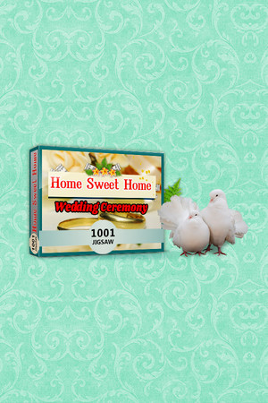 1001 Jigsaw Home Sweet Home Wedding Ceremony