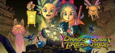 ドラゴンクエスト トレジャーズ　蒼き瞳と大空の羅針盤のヘッダー画像（出典: Steam）