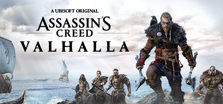 Assassin's Creed Valhallaのヘッダー画像（出典: Steam）