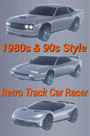 1980s & 90s Style - Retro Track Car Racer