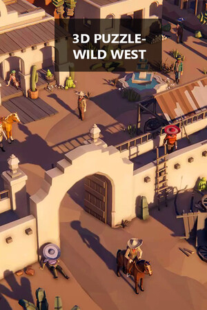 3D PUZZLE - Wild West