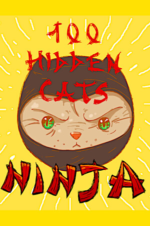 100 hidden Cats : Ninja