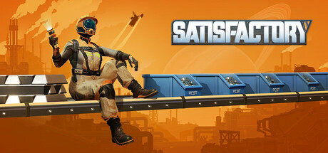 Satisfactoryのヘッダー画像（出典: Steam）