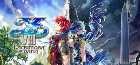 イースVIII-Lacrimosa of DANA-のヘッダー画像（出典: Steam）